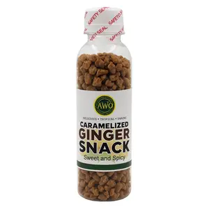 Ginger Chips, Caramelized, 5oz