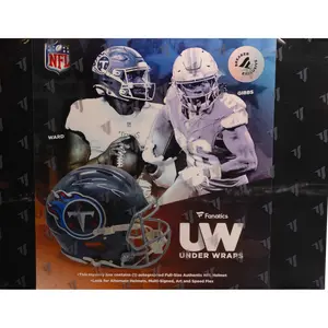 2025 Fanatics Under Wraps NFL Full Size Helmet Volume-2 (Single Mystery Box)