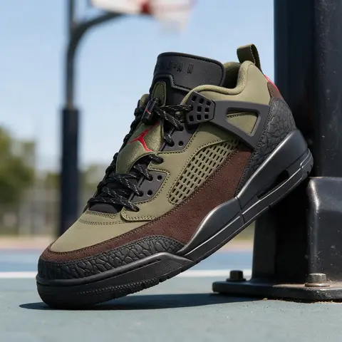 Jordan Spizike Low Beef & Broccoli Men's Basketball Footwear, IH1782-200 New Sports Shoe, Casual Trainer