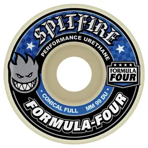 Spitfire Formula Four 99a Conical Full Formula Four (Blue Print) 56Mm Wheels