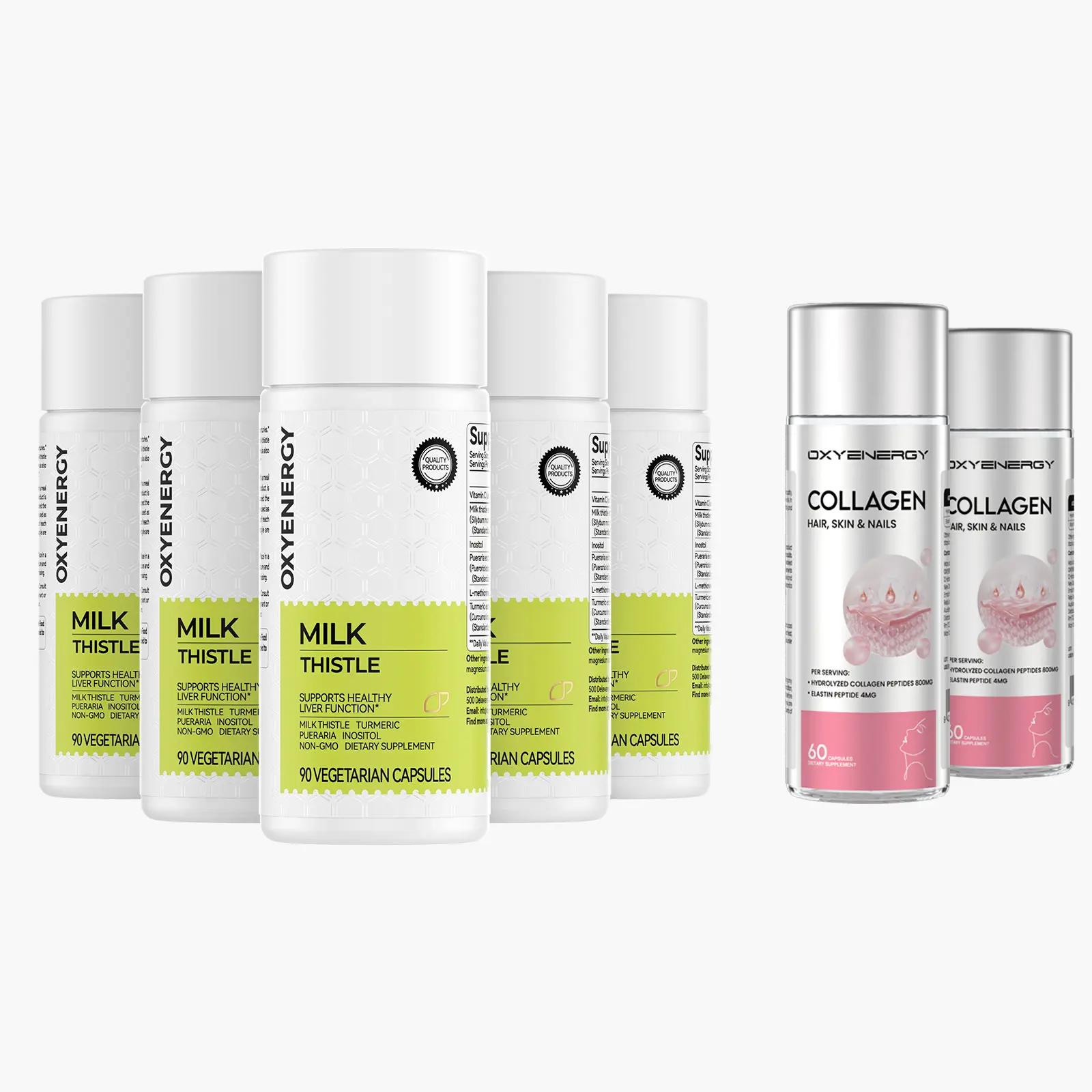 5 Bottles-90 Capsules