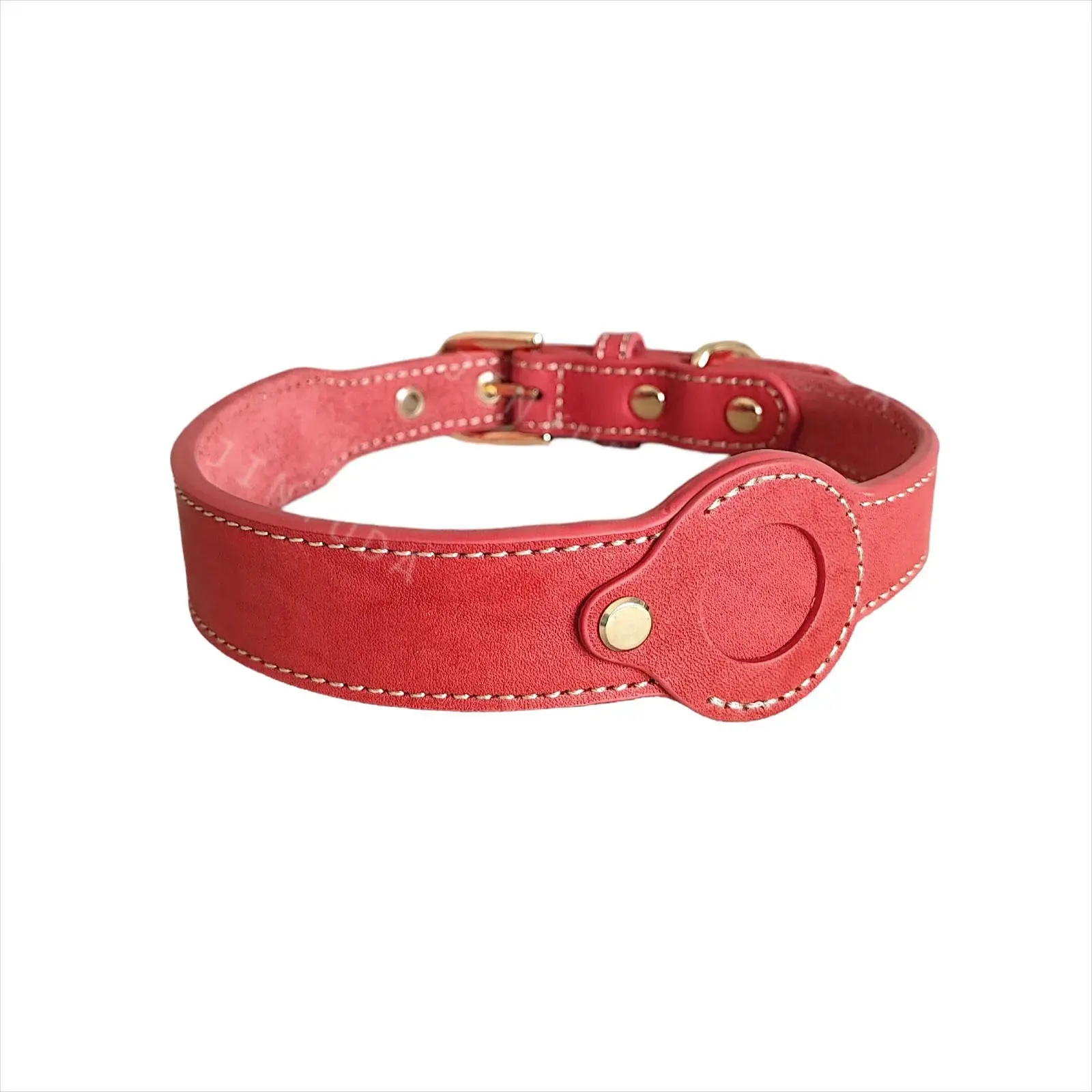 Full-grain Cowhide Detachable Pet Leather Collar