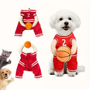 Pet Costume Halloween Role Costume Pet Basketball Dress Suitable Small and Medium Dogs