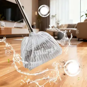Hair and Dust Gone! Disposable Broom Set, Static Brush for Gaps, Efficient Cleaning Tool, Perfect for Hard-To-Reach Areas