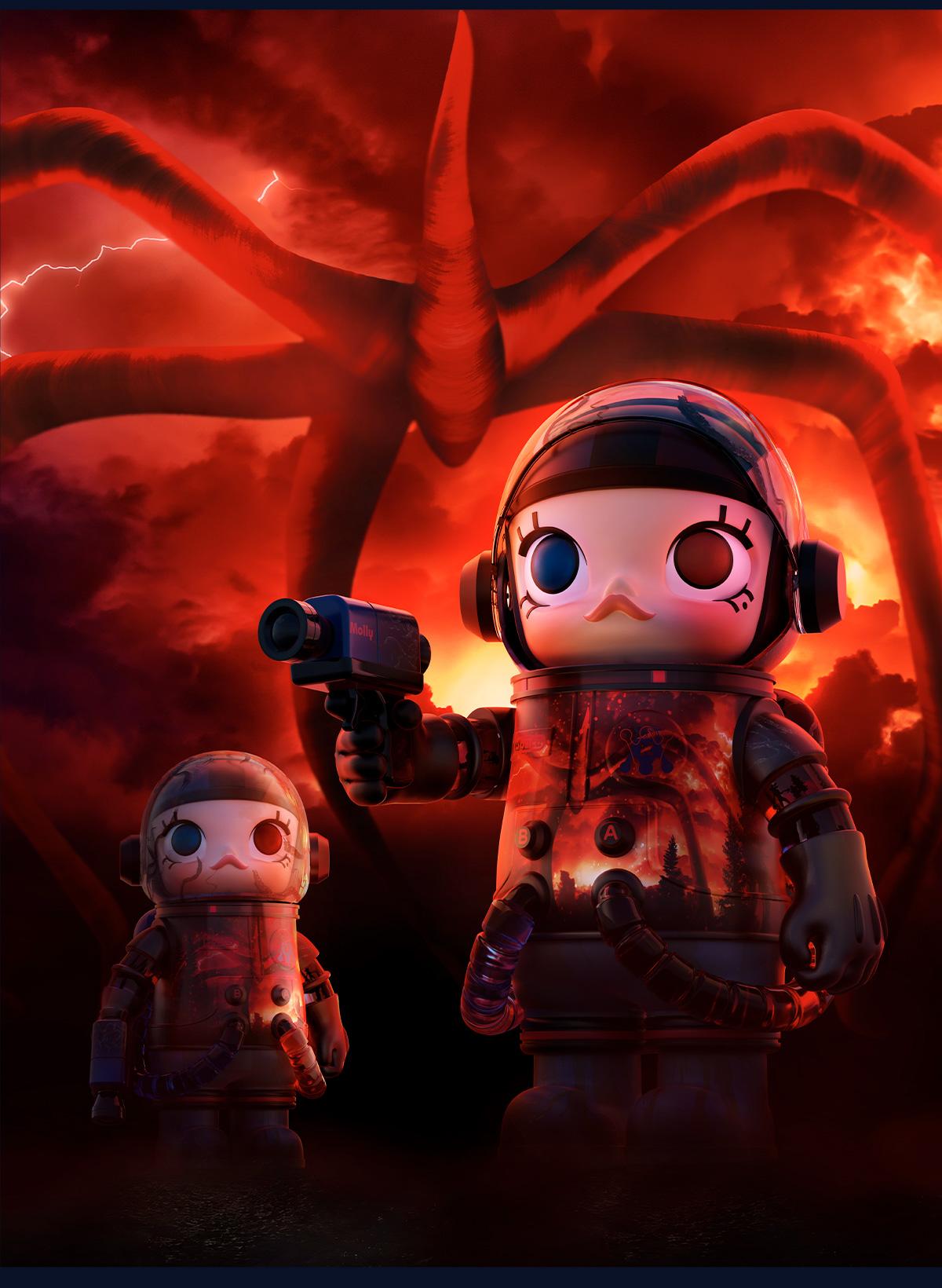 [Spanish] – POP MART MEGA SPACE MOLLY 1000% Stranger Things