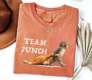 Vintage Baby Monkey Punch Youth Kids Shirt, Team Punch Gift for Daughter