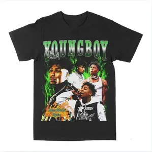 NBAYoungggggggboy Green Graphic Tee, Rap Shirt, Fan shirt, Youth Adult, Gift for Adult and Youth