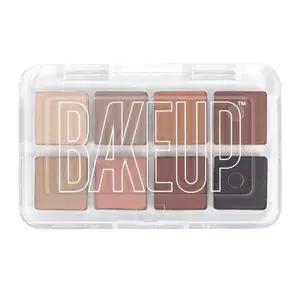 Vegan Micro Palm Eyeshadow Palette - Desert Road Trip Themed, Titanium-Infused Compact Cosmetic, Highly Pigmented Buildable Buttery Formula, 4.1g Makeup for Normal Skin Daily Use