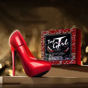 High Heel Perfume Spray, Eau de Parfum, Fresh Floral Scent, Long-Lasting Fragrance, Natural Light Scent, Women's Perfume Gift Set, Holiday Present Idea