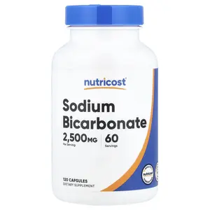 Nutricost Sodium Bicarbonate, 120 Capsules