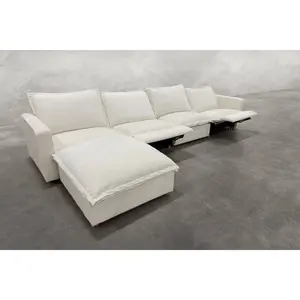 NIRVANA5-SEAT MOTION RECLINING CHAISE SECTIONAL