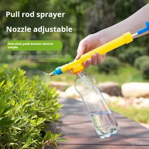 Reciprocating Pull-Out Beverage Bottle Sprayer – Turn Any Standard Bottle into a Powerful Spray Tool for Effortless Cleaning, Gardening, or Cooling Use