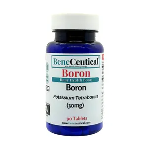 Boron Bone Health Boost Healthy Bones Osteoporosis Inflammation Flexibility Aging Joints Skeletal System Support Dietary Supplement