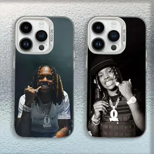 Raper K-King Von Phone Case For iPhone 17 Air 16 15 14 13 12 11 Pro Max Plus White Matte Shockproof Cover