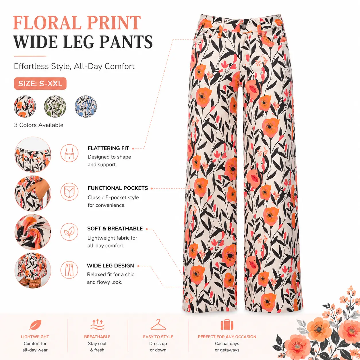 BOX OFFICE 「ORANGE」Made in France aritzia effortless pant dupe - TikTok Shop
