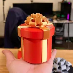 Annoying Nesting Screw Gift Box, Prank Surprise Cash Box, Reusable 3D Printed Fun, Perfect for Birthday Christmas Elephant Party Gifts