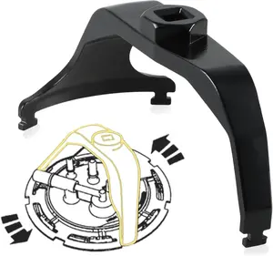 Upgraded 1/2’’ Drive Fuel Tank Lock Ring Tool Fuel Pump Senders Removal Install Tool Impact Wrench Compatible with GMC Chryler Dodge Ford Jeep Wrangler Nissan Hyundai Santa Fe Cadillac Buick