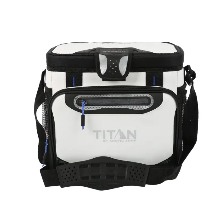 16 Can Zipperless Soft Cooler, 11 Quart, White