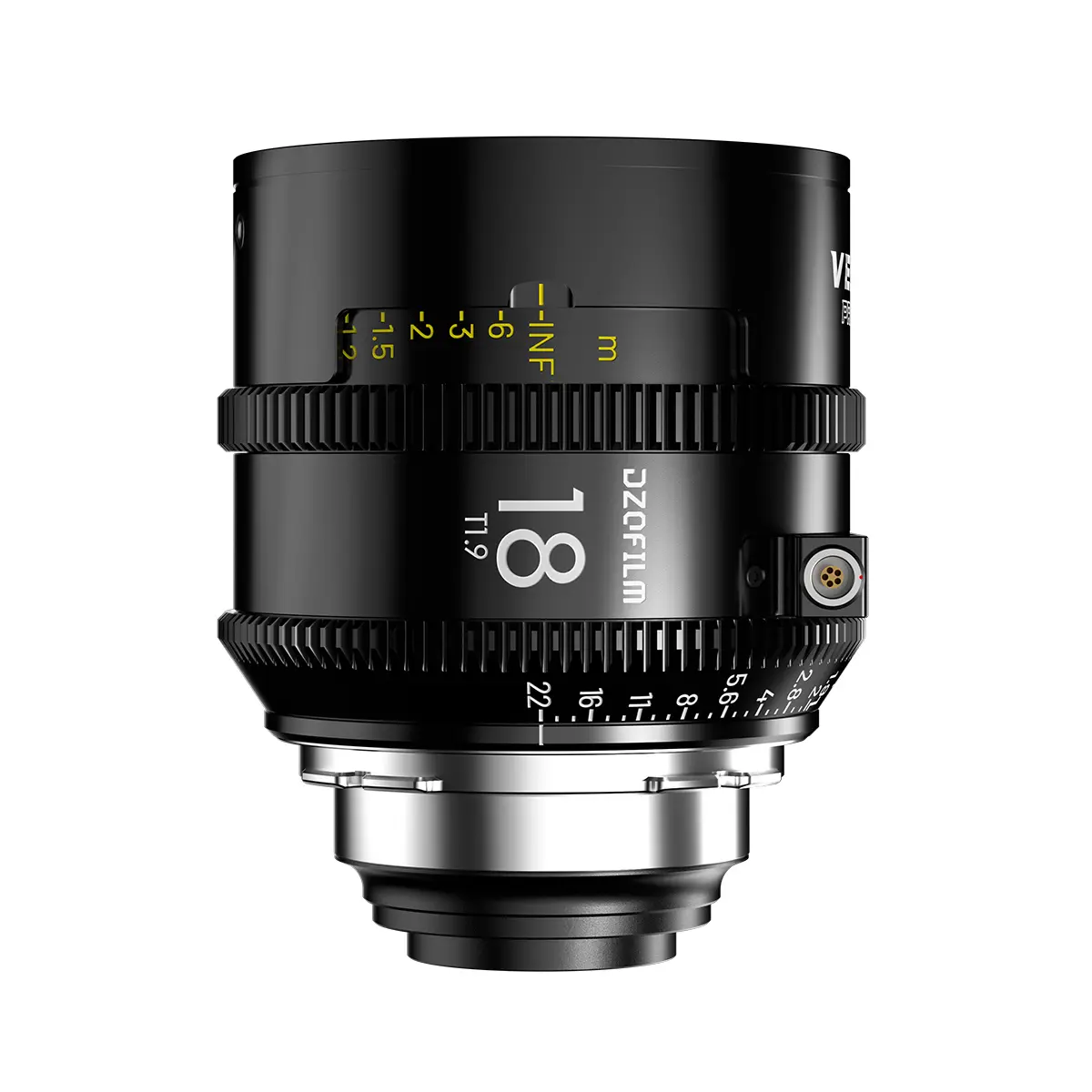 DZOFILM Vespid2 Smooth Prime Compact Camera Lens - PL Mount, 18mm Focal Length, T1.9 Aperture