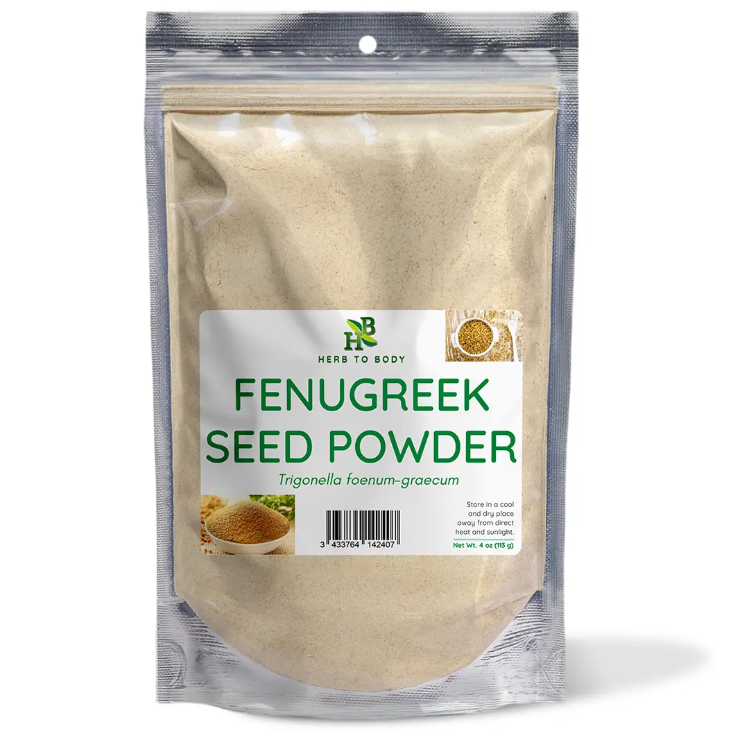 Fenugreek Seed Powder - 4oz (113 g) | Herb To Body Fenugreek Seed Powder - 4oz (113 g) | Herb To Body