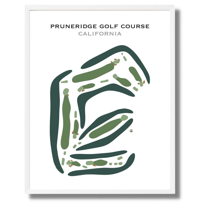 Pruneridge Golf Course, California - Printed Golf Course - TikTok Shop
