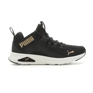 PUMA Womens Enzo 2 Revamp Lace Up Sneakers Shoes Casual - Black
