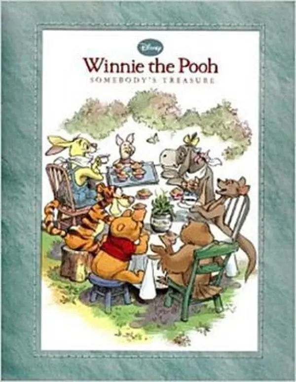 USED Book - Winnie The Pooh Somebody's Treasure by K. Emily Hutta (Hardcover) - english