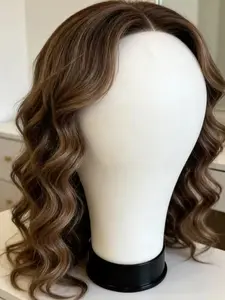 21 inch silicone wig Mannequin Head Without Hair For Making Wig Stand and Hat Display Cosmetology Training Head mannequin head