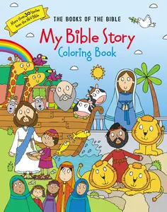 My Bible Story Coloring Book: The Books of the Bible by Zondervan [Paperback Book]