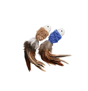 KONG Naturals Crinkle Fish 2-Pack: Engaging & Durable Cat Toy Essentials Interactive animal toy