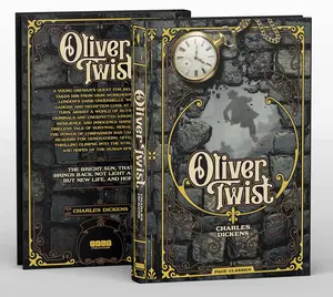 Oliver Twist (Deluxe Hardcover) — Charles Dickens’ Classic Tale of Courage, Compassion, and Survival in Victorian London Hardcover