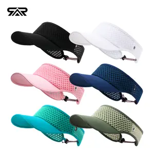 Breathable Sun Visor for Pickleball, Tennis & Golf - Lightweight Mesh Sports Visor Hat - Adjustable Comfort Fit for Men & Women - Stay Cool & Glare-Free