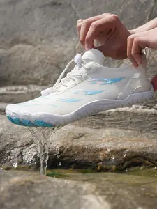 Unisex Colorblock Quick Drying Breathable Water Shoes, Lightweight Slip on Beach Swimming Shoes, Sports Shoes for Surfing & Kayaking, Water Footwear