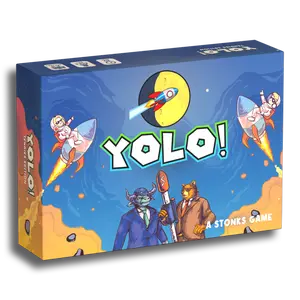 YOLO! A Viral Memes Game – Hilarious Stocks, Regarded Humor, Big Laughs – Fun Card Game for 2-5 Players - Family-Friendly Strategy Game Inspired by WSB Memes