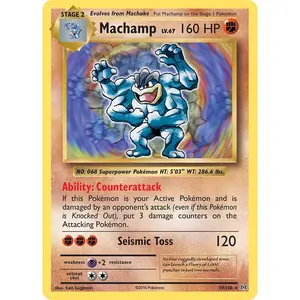 Machamp Lv.67 Holo Rare - XY Evolutions 59/108