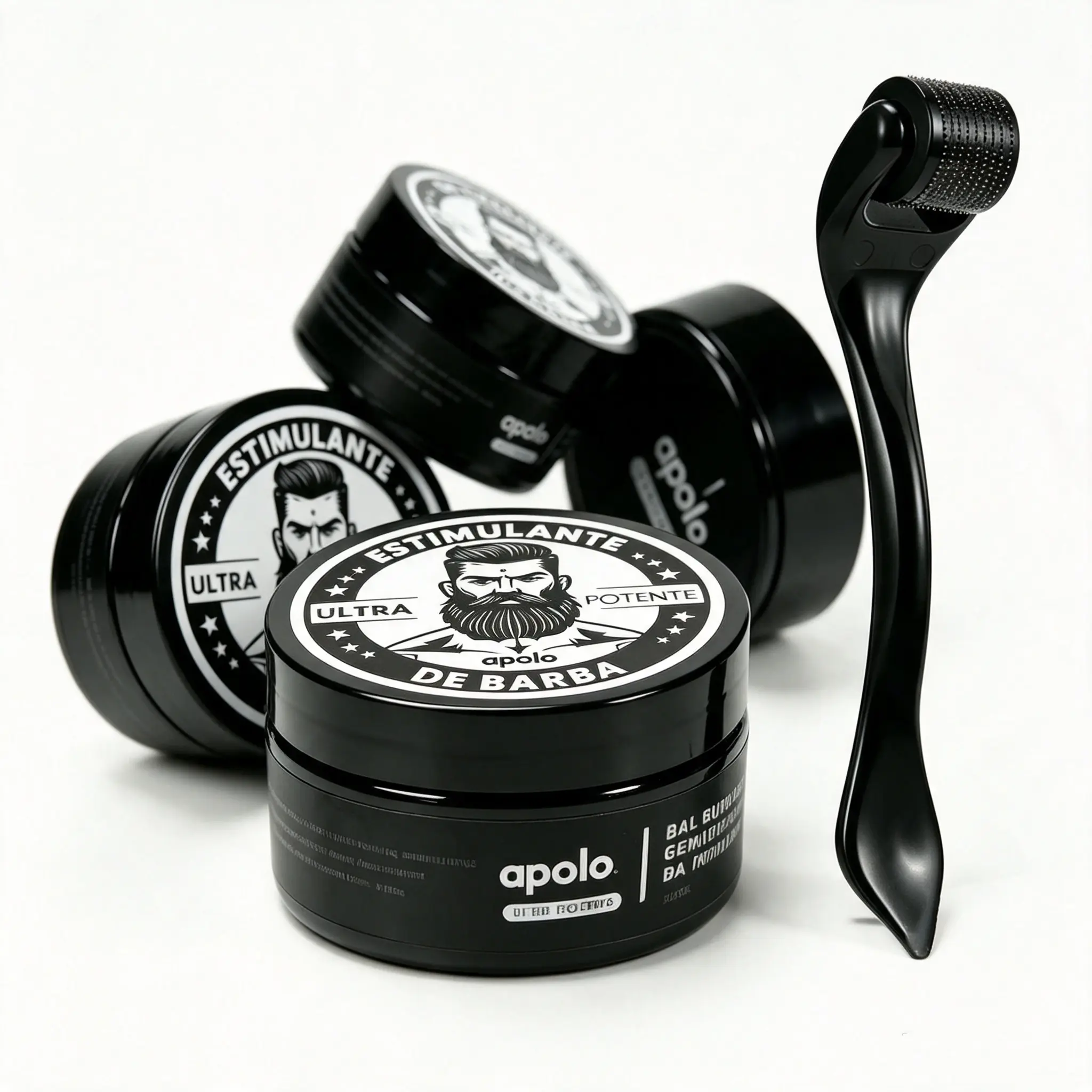 Apolo Ultra Potente MinoxidilBeard Growth Cream - Men's SpecialThickening Blend, Super-Strong BeardStimulant Cream, Target Severe AlopeciaBeard, Fast Follicle Wake-Up & Repair SparseAreas, Gets Perfect Beard