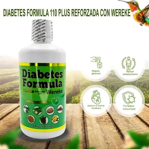 Diabetes Formula 110 Plus reforzado con Wereke 100 % Natural 1005.5ml