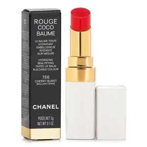 CHANEL Rouge Coco Baume Hydrating Beautifying Tinted Lip Balm - # 756 Cherry Burst