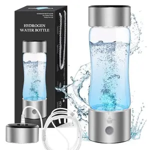 2026 Upgraded Hydrogen Water Bottle, 1600-2000 Hydrogen Water Bottle Generator, Hydroh Hydrogen Water Machine Improve Water in 3 Mins for Home, Office, Travel, Daily Drinking