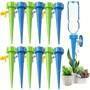 20pcs Self Watering Spike Set - Automate Your Garden's Irrigation with Adjustable Drip Water Device!