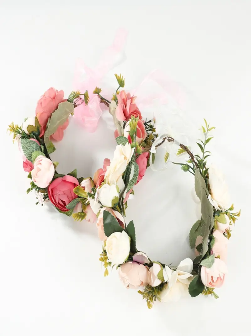 hawaiian flower headband - TikTok Shop display picture 1