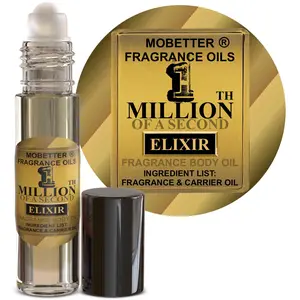 MOBETTER FRAGRANCE OILS 1 Million th of a Second Elixir Men Cologne Body Oil