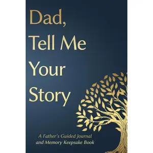 Fathers Day Gifts: Dad, Tell Me Your Story: A Father's Guided Journal and Memory Keepsake Book -- Victor Press - Hardcover