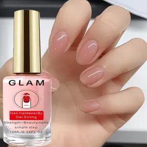 Nude Pink Nail Strengthener | Nail Care | Clear finish, long-lasting shine, enhances strength, glides on smoothly