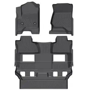 Depituu For Chevy Tahoe 2015-2020 (Only 7 Seats & Bucket Seat, Not XL) Floor Mats, All Weather Floor Mats,Waterproof Anti-slip Durable Floor Mats Car Accessories Autos Protector Automotive,auto accessories,car essentials,Chevrolet, & GMC Yukon