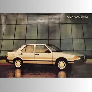 Saab 9000 Turbo Poster – Vintage New Old Stock