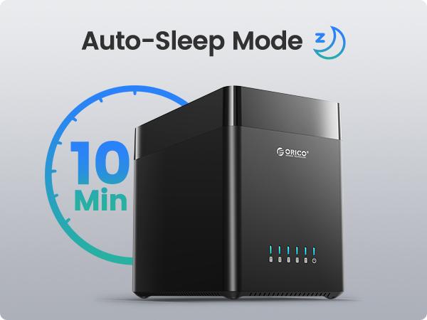 ORICO 5 Bay Hard Drive Enclosure USB C/A to SATA Magnetic Tool-Free External HDD Docking Station Case with 12V/6.5A Power Adapter for Family Storage Supports 2.5/3.5 inch Drives Max 110TB (5x22TB) - DS500, Linux, Usb 3.0, Independent Bracket, Transfer Spe