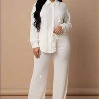 Off White Rhinestone