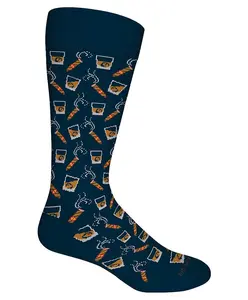 Bourbon & Cigars Socks