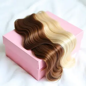 Customized Frontals from Canvas Collection - Unisex Straight & Body Wave Textures for Professional Women - Organic Hair for Seamless Look